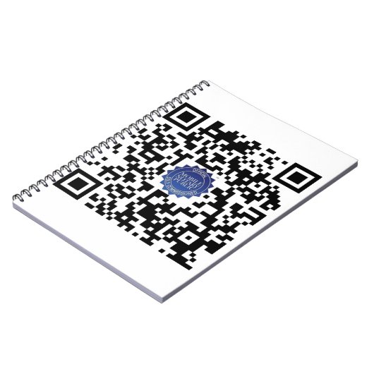 Mobile Notary Public qr-Code Notizblock (Linke Seite)
