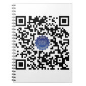 Mobile Notary Public qr-Code Notizblock (Vorderseite)