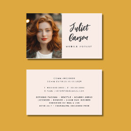 Mobile Notary Service Photo Business Card Visitenkarte