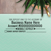 Mobile Nur für Einzahlung mit/Bereich zum Hinzufüg Permastempel