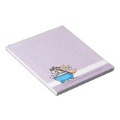Mobile Pet Grooming Shih Tzu Lila Lined Notizblock (angewinkelt)