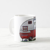 Mobile Pfadfinder-Camper-Tasse Kaffeetasse (Vorderseite Links)