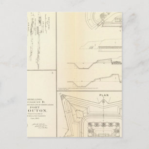 Mobile Verteidigung Alabama Postkarte