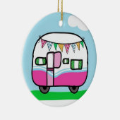 *MOBILE ZUHAUSE* CHRISTMAS ORNANATION KERAMIK ORNAMENT (Rechts)