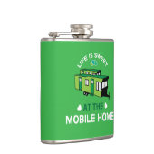 Mobile Zuhause | Statische Karawane | Neue Zuhause Flachmann (Rechts)