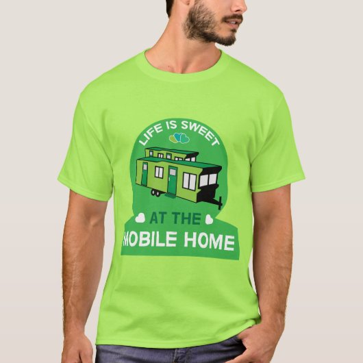 Mobile Zuhause | Statische Karawane | Neue Zuhause T-Shirt (Vorderseite)