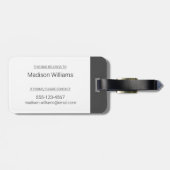 Mobileinheit für Videobänder Gepäckanhänger (Rückseite horizontal)