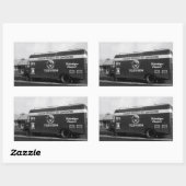 Mobileinheit für Videobänder Rechteckiger Aufkleber (Blatt)