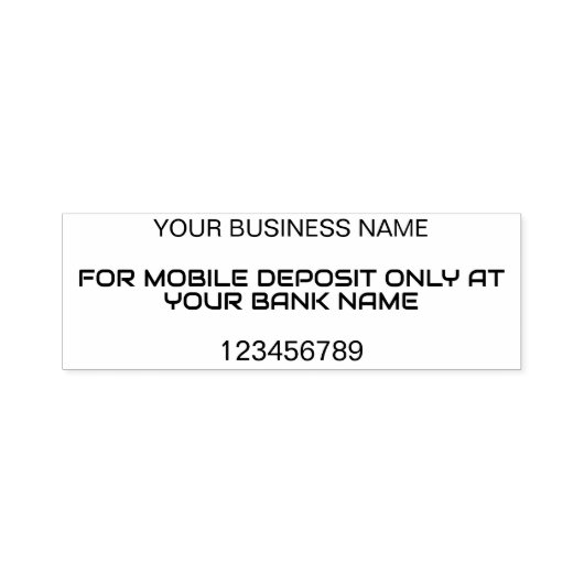 MOBILEINLAGE NUR SELBSTVERSTÄNDLICHES UNTERNEHMEN PERMASTEMPEL (Design)