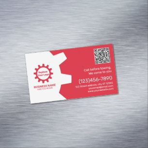 Mobiler Automechaniker Magnetische Visitenkarte