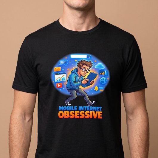 Mobiler Internetzwang T-Shirt