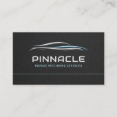 Mobiler Mechaniker-Dienst QR-Code Professionell Visitenkarte (Vorderseite)