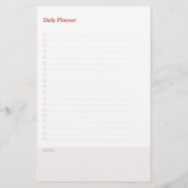 Mobiler Notar Rechts Gold Planer Mini Ordner Briefpapier (Rückseite)