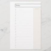 Mobiler Notar Rechtsgrau Gold Planer Mini-Ordner Briefpapier (Vorderseite)