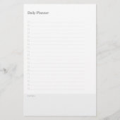 Mobiler Notar Rechtsgrau Gold Planer Mini-Ordner Briefpapier (Rückseite)
