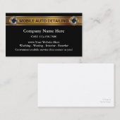 Mobiles Auto-einzeln aufführengeschäfts-Karten Visitenkarte (Vorne/Hinten)