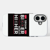 mobiles Design für schöne Eigenmotivation Case-Mate iPhone Hülle (Rückseite (Horizontal))