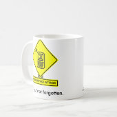 Mobiles Gerät-Angriffs-Tasse Kaffeetasse (Vorderseite Links)