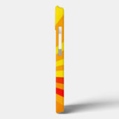 Mobiles Muster aus Gelb, Orange und Rot Case-Mate iPhone Hülle (Rückseite / Links)