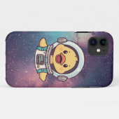 Mobilfunk-Fall Astronaut Duck Case-Mate iPhone Hülle (Rückseite (Horizontal))