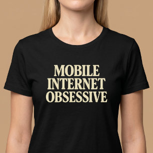 Mobilfunk-Internet-Süchtiger T-Shirt