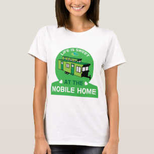 Mobilheime Wohnwagen Neues Zuhause Ruhestand T-Shirt
