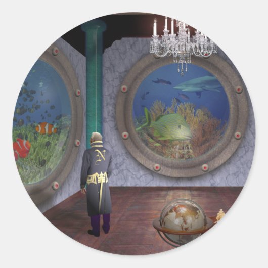 Mobilisierung in Mobili Runder Aufkleber (Vorderseite)