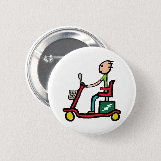 Mobilitäts-Roller Button (Vorne & Hinten)