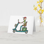 Mobility Scooter Karte (Gelbe Blume)
