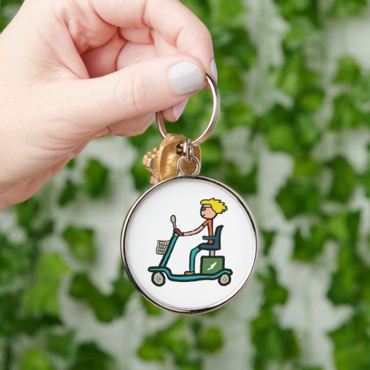 Mobility Scooter Schlüsselanhänger (Hand)