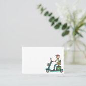 Mobility Scooter Visitenkarte (Stehend Vorderseite)