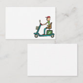 Mobility Scooter Visitenkarte (Vorne/Hinten)