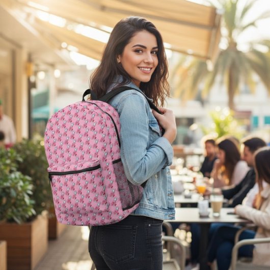 Mobiltelefon Bedruckter Rucksack