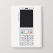 Mobiltelefon Button (Vorderseite)