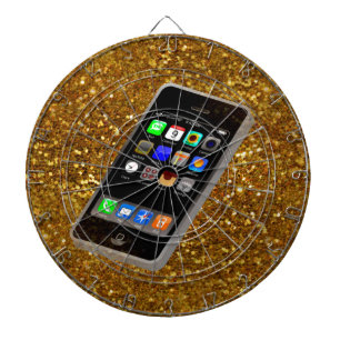 Mobiltelefon Dartscheibe