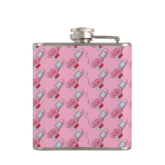 Mobiltelefon Flachmann (Rückseite)