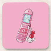 Mobiltelefon Getränkeuntersetzer (Vorderseite)