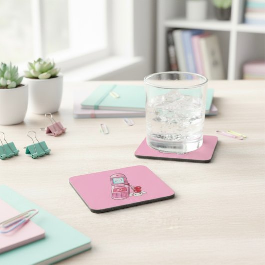 Mobiltelefon Getränkeuntersetzer