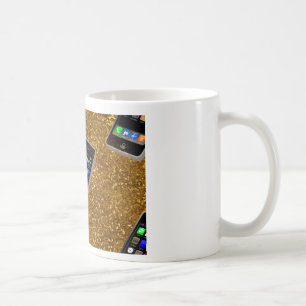 Mobiltelefon Kaffeetasse