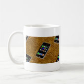Mobiltelefon Kaffeetasse (Links)