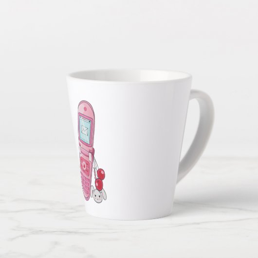 Mobiltelefon Milchtasse (Rechte Ecke)