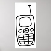 Mobiltelefon Poster (Vorne)