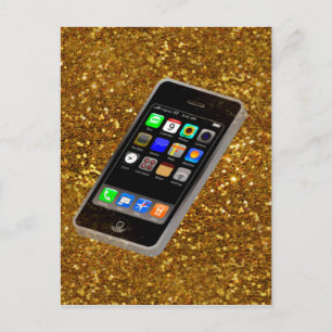 Mobiltelefon Postkarte