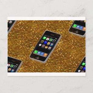 Mobiltelefon Postkarte