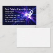 Mobiltelefon-Service Visitenkarte (Vorne/Hinten)