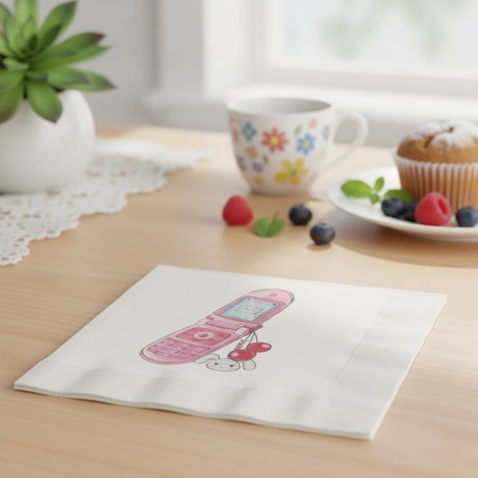 Mobiltelefon Serviette