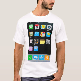 Mobiltelefon Smartphone Mobile App Halloween Kostü T-Shirt