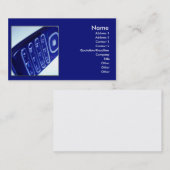 Mobiltelefon Visitenkarte (Vorne/Hinten)