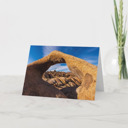 Mobius Arch Afternoon Karte (Vorderseite)