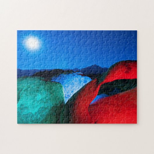 Mobius Arch & Rocks | Alabama Hills, Kalifornien Puzzle (Horizontal)